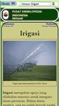 Mobile Screenshot of irigasi.com