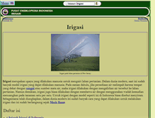 Tablet Screenshot of irigasi.com